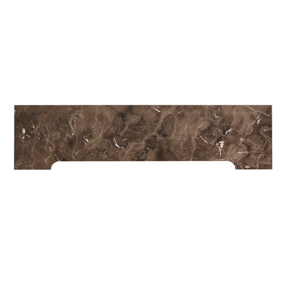 JC Traditional 72'' W Marble Console Table