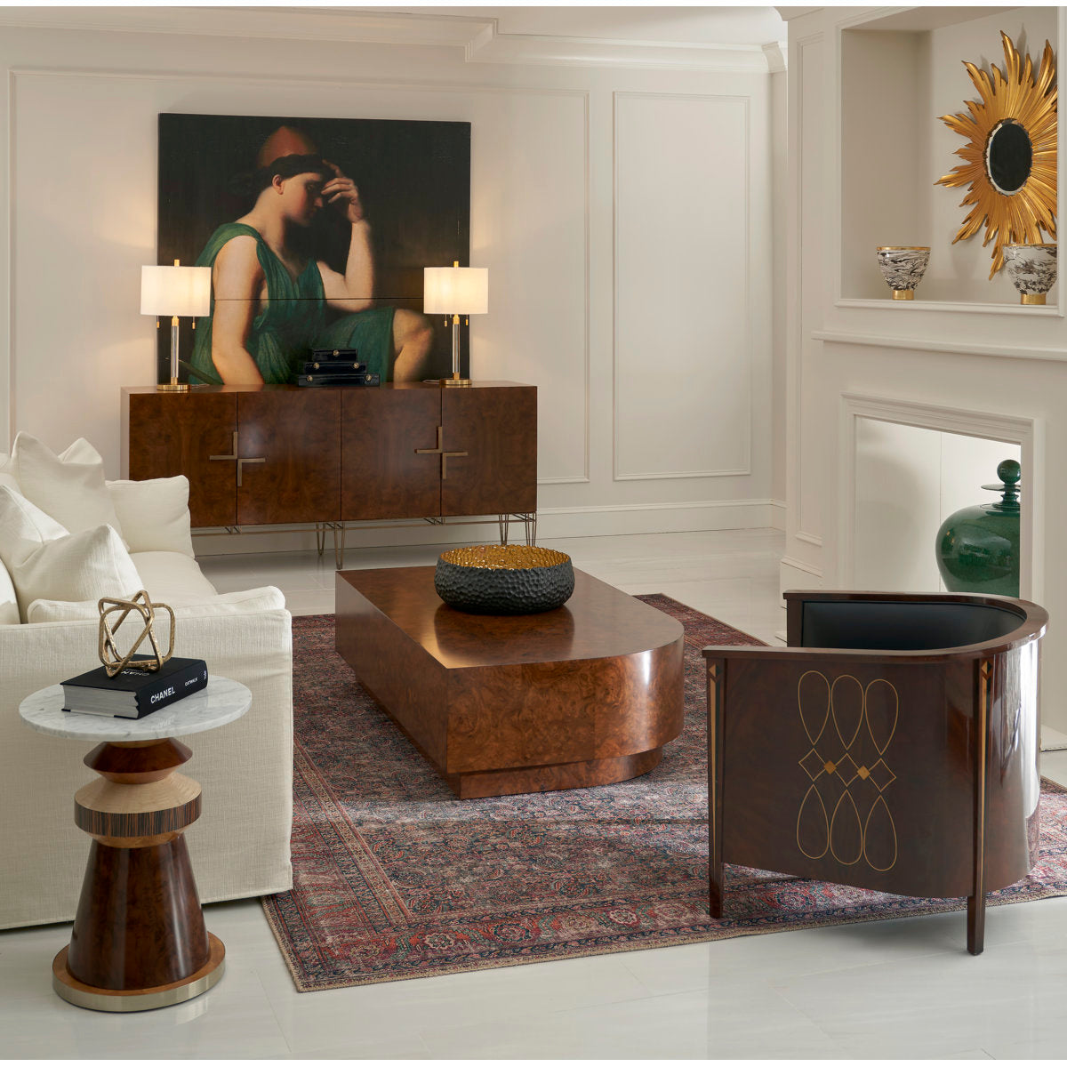 Jacques Solid Wood Coffee Table