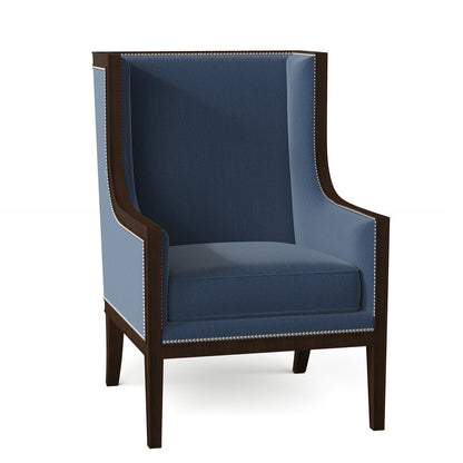 Jameson 28" Wide Down Cushion Slipcovered Wingback Chair