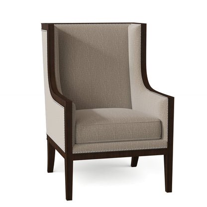 Jameson 28" Wide Down Cushion Slipcovered Wingback Chair