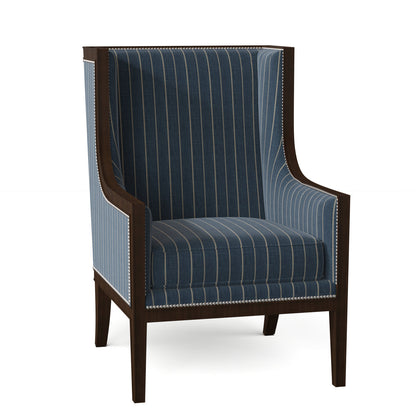 Jameson 28" Wide Down Cushion Slipcovered Wingback Chair