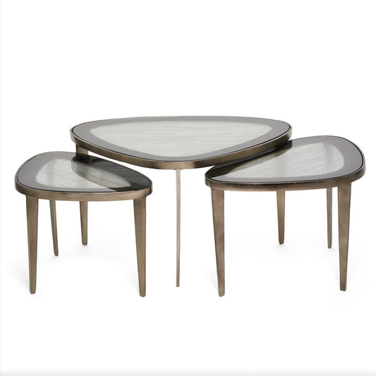 Jan Glass Cocktail Table