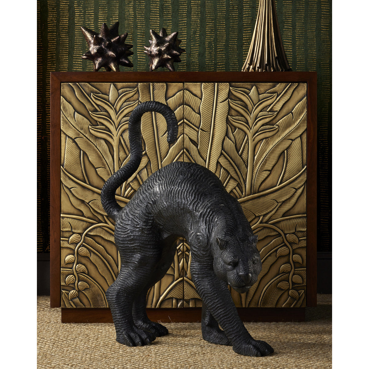 Jardin Solid Wood Accent Cabinet