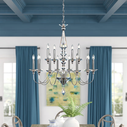 Jasmine 15 - Light Glass Chandelier