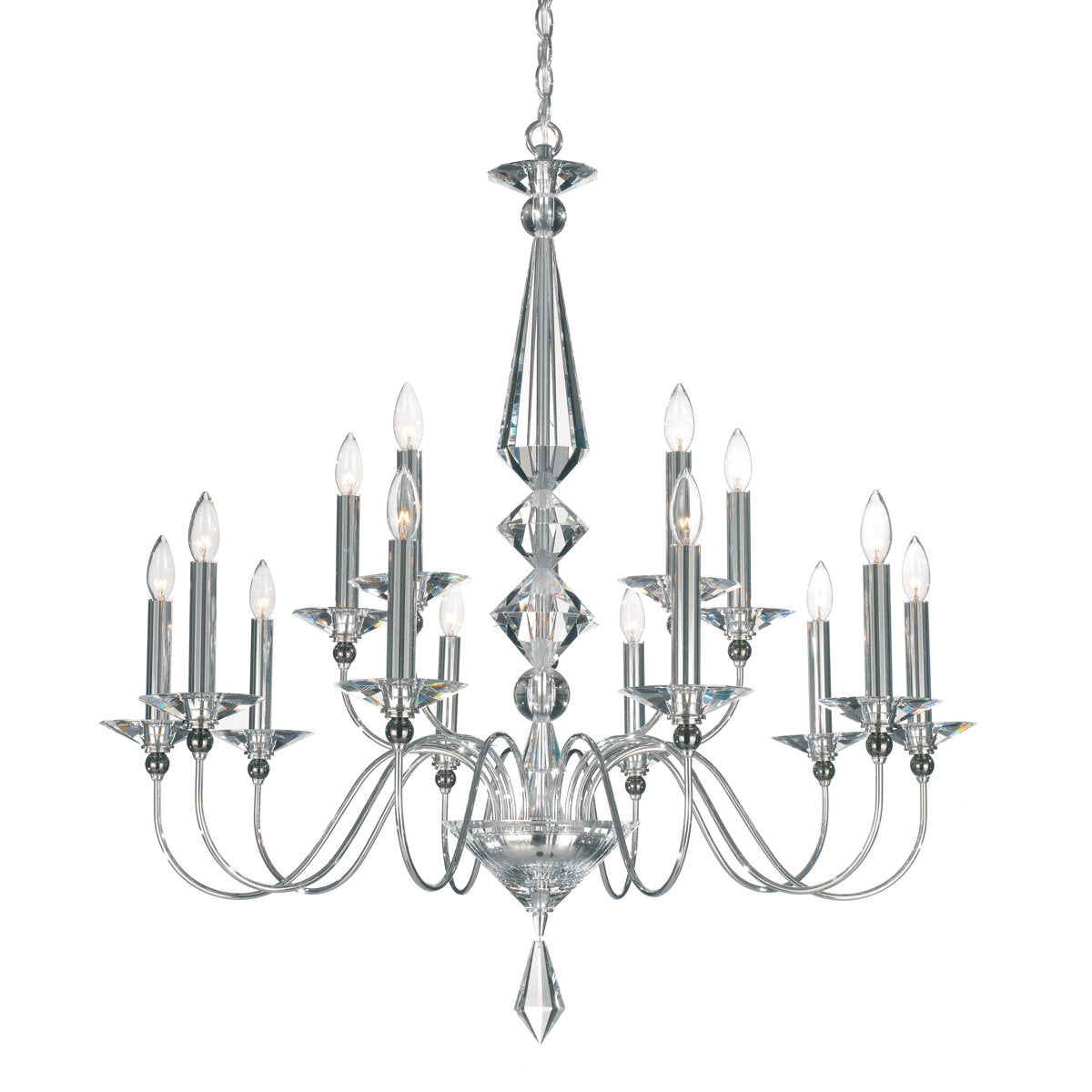 Jasmine 15 - Light Glass Chandelier