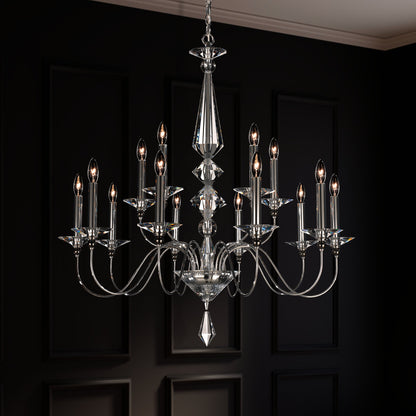 Jasmine 15 - Light Glass Chandelier