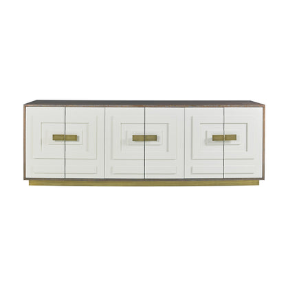 Jasper 84" Wide Walnut Wood Sideboard