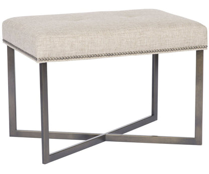 Jersey Metal Frame Ottoman