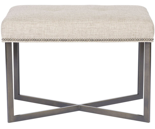 Jersey Metal Frame Ottoman
