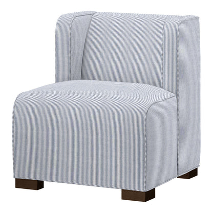 Joan Slipper Chair Chair with Ottoman