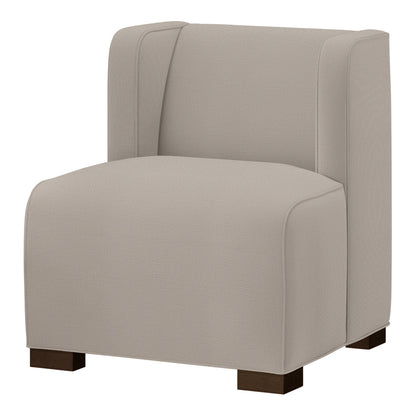 Joan Slipper Chair Chair with Ottoman