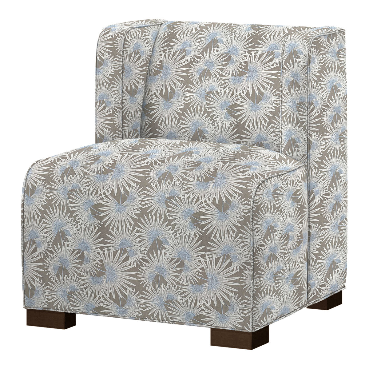 Joan Slipper Chair Chair with Ottoman