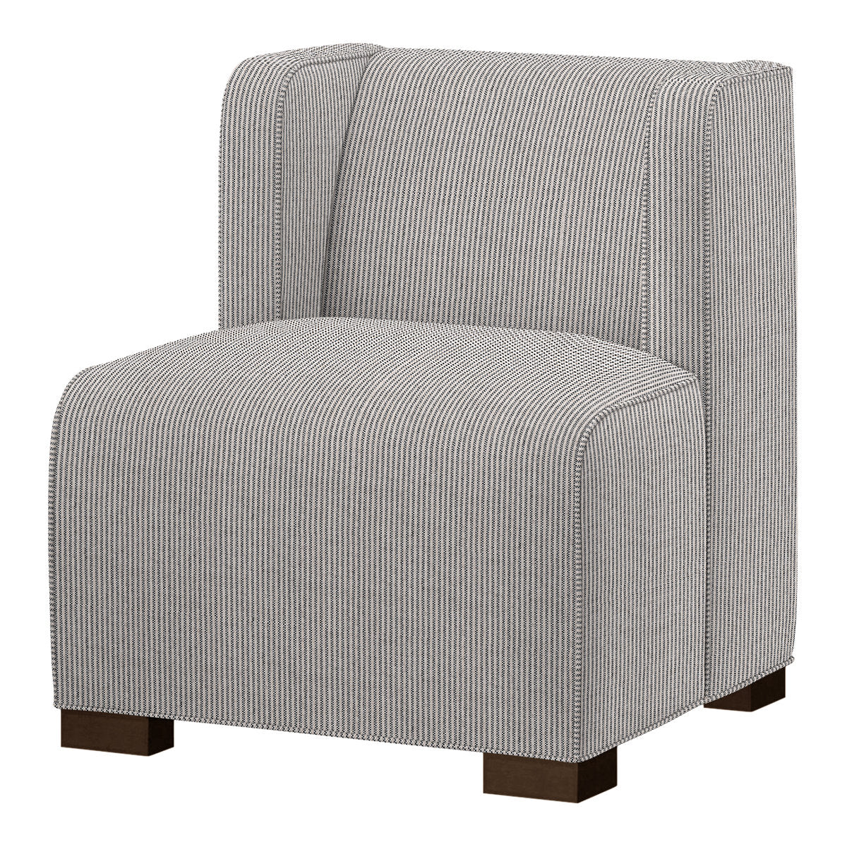 Joan Slipper Chair Chair with Ottoman