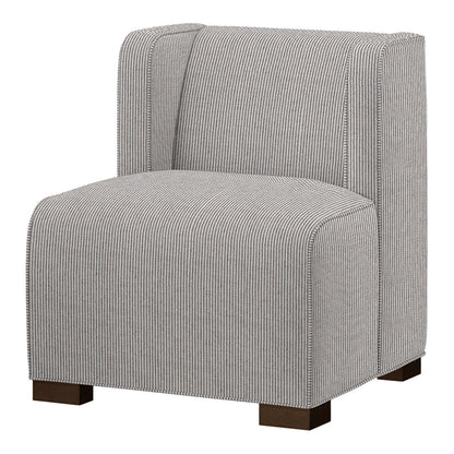 Joan Slipper Chair Chair with Ottoman