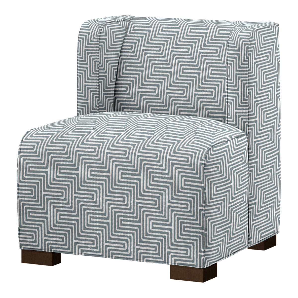 Joan Slipper Chair Chair with Ottoman