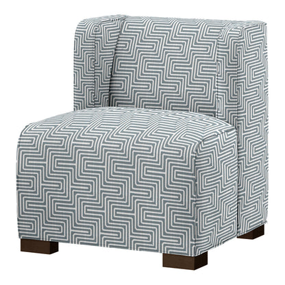 Joan Slipper Chair Chair with Ottoman