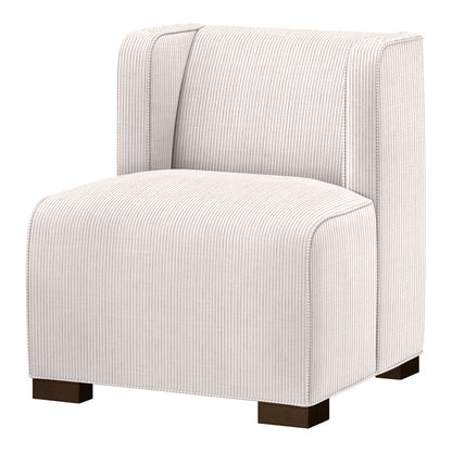 Joan Slipper Chair Chair with Ottoman