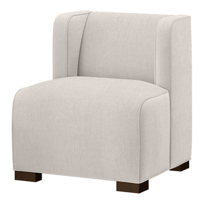 Joan Slipper Chair Chair with Ottoman