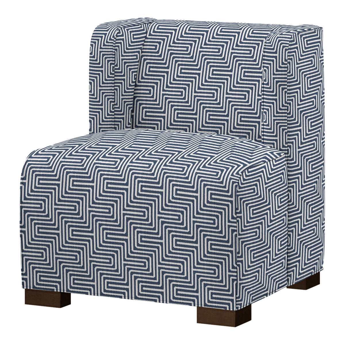 Joan Slipper Chair Chair with Ottoman