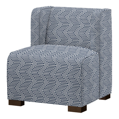 Joan Slipper Chair Chair with Ottoman