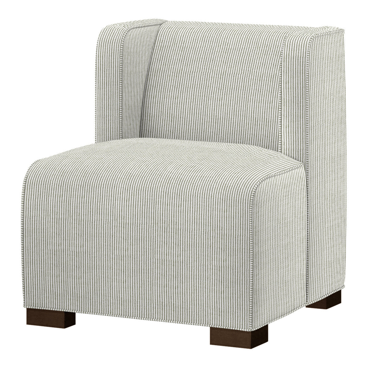 Joan Slipper Chair Chair with Ottoman