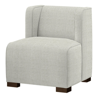 Joan Slipper Chair Chair with Ottoman