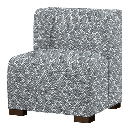 Joan Slipper Chair Chair with Ottoman