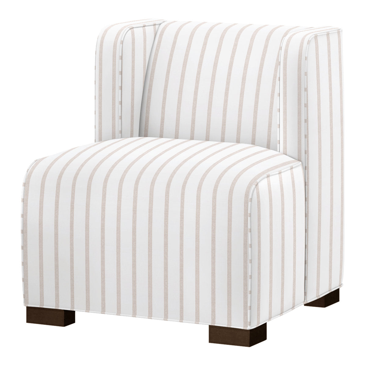 Joan Slipper Chair Chair with Ottoman