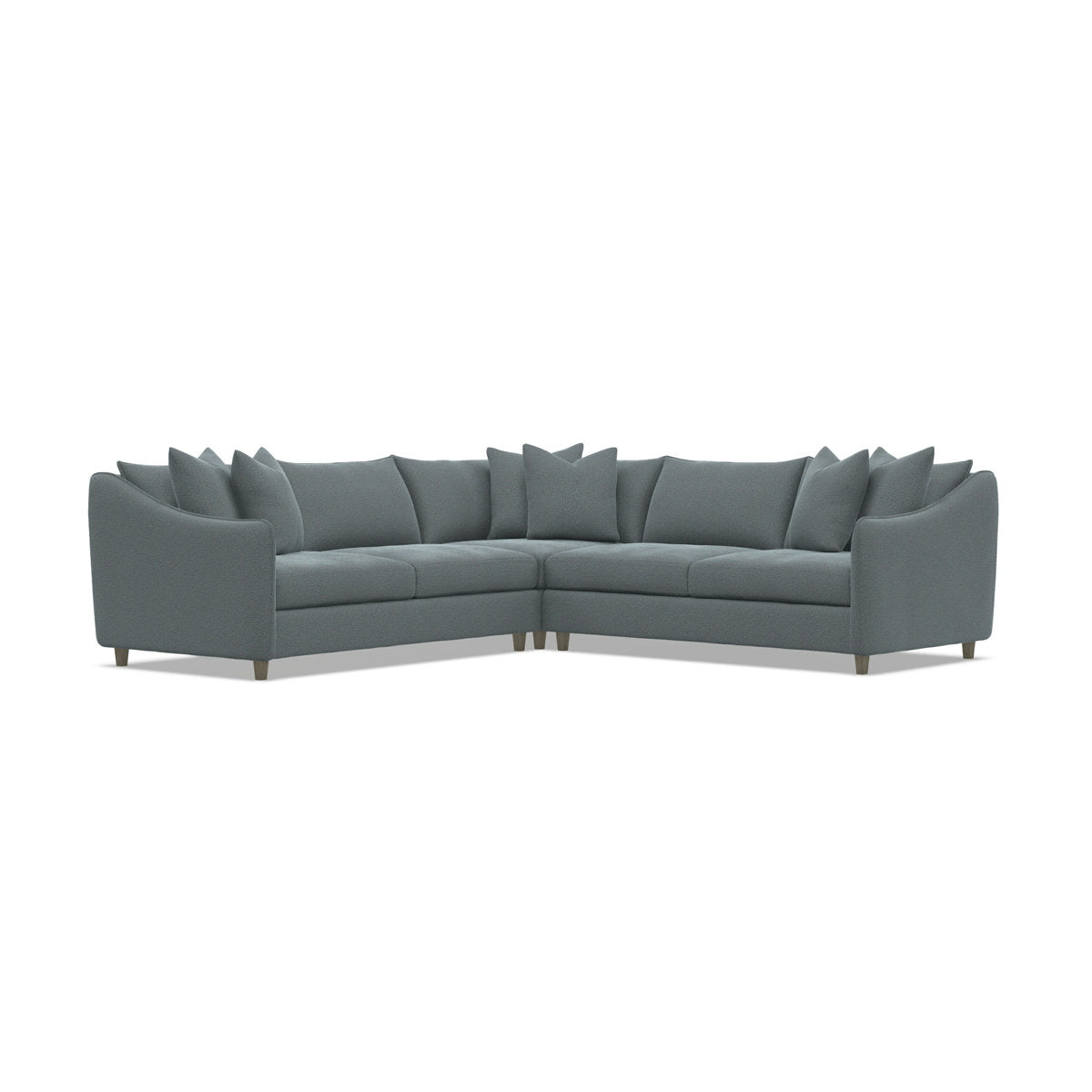 Joli 3 Pc Fabric Sectional
