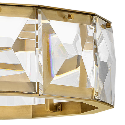 Jolie 1 - Light Unique Drum LED Chandelier