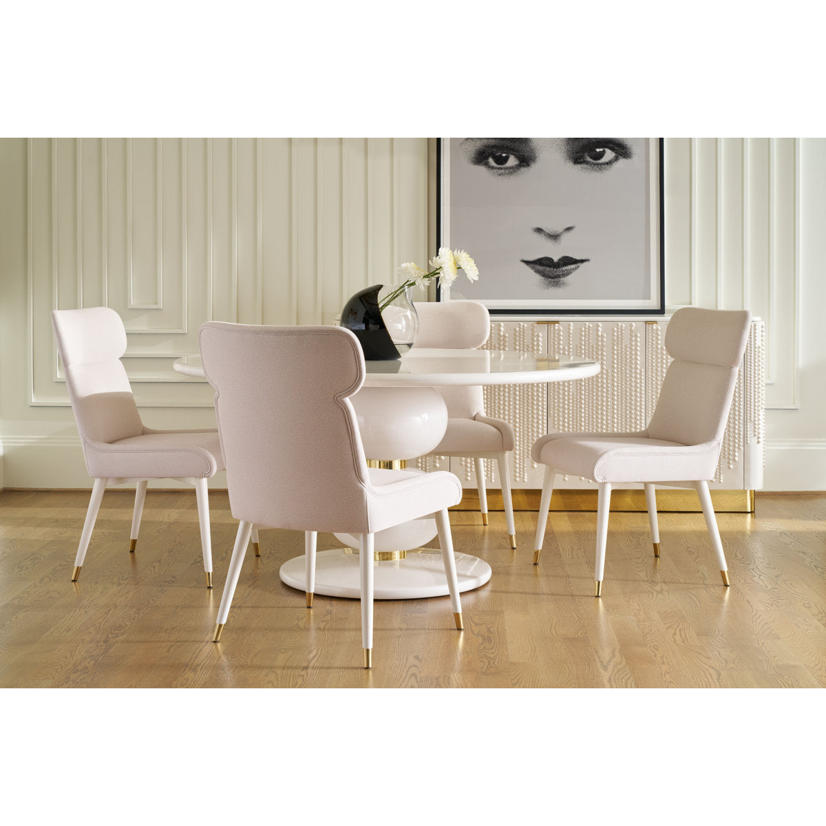 Judith Leiber Couture Round Dining Table