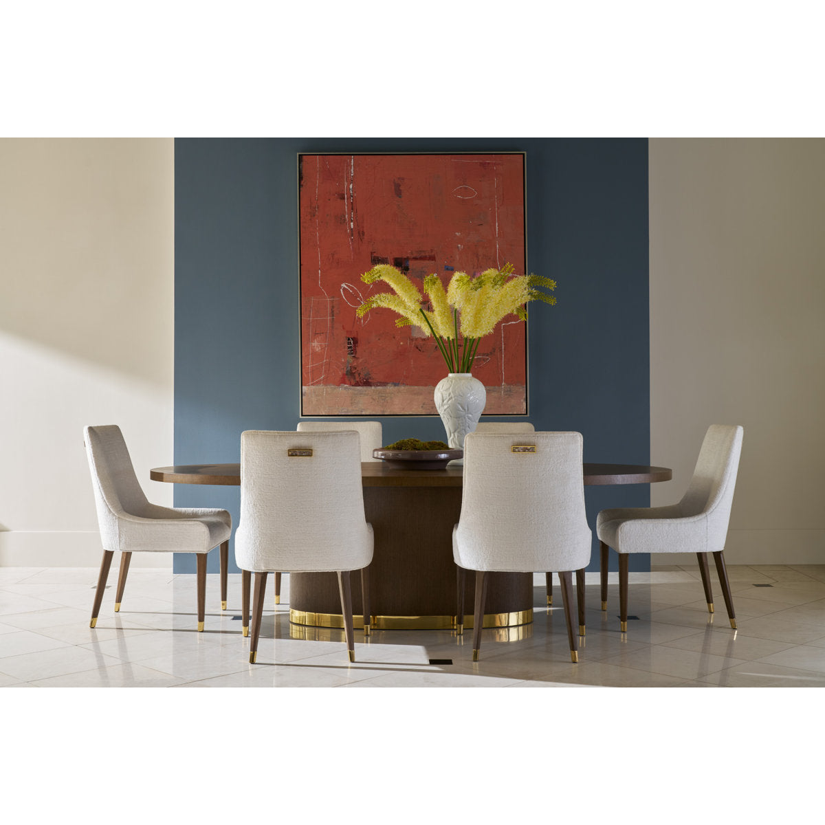 Judith Leiber Oval Dining Table