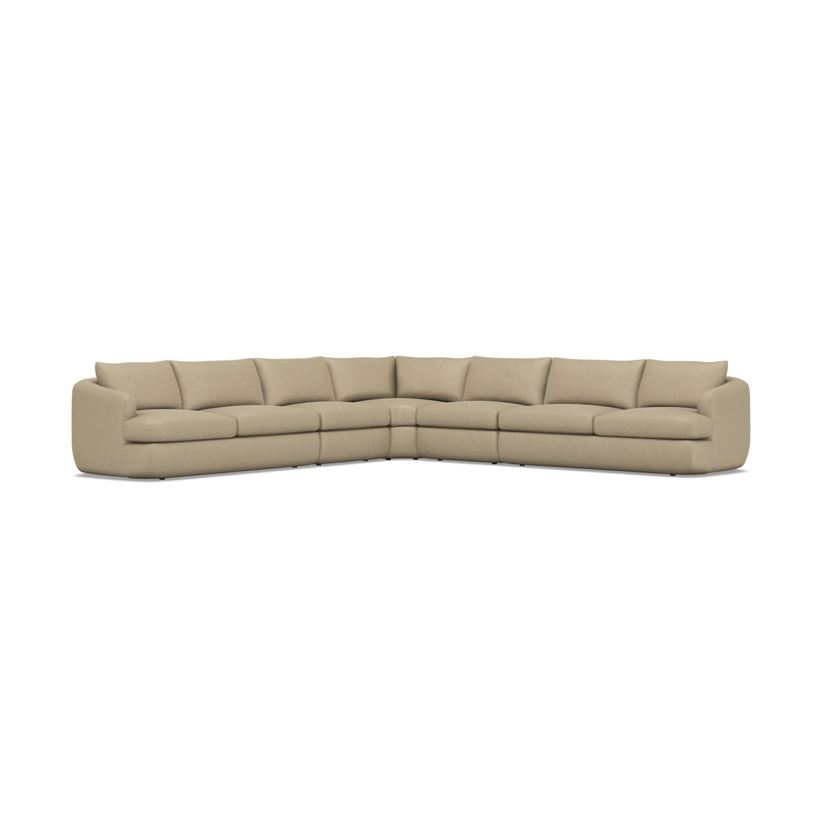 Jules Fabric 5 Pc Sectional