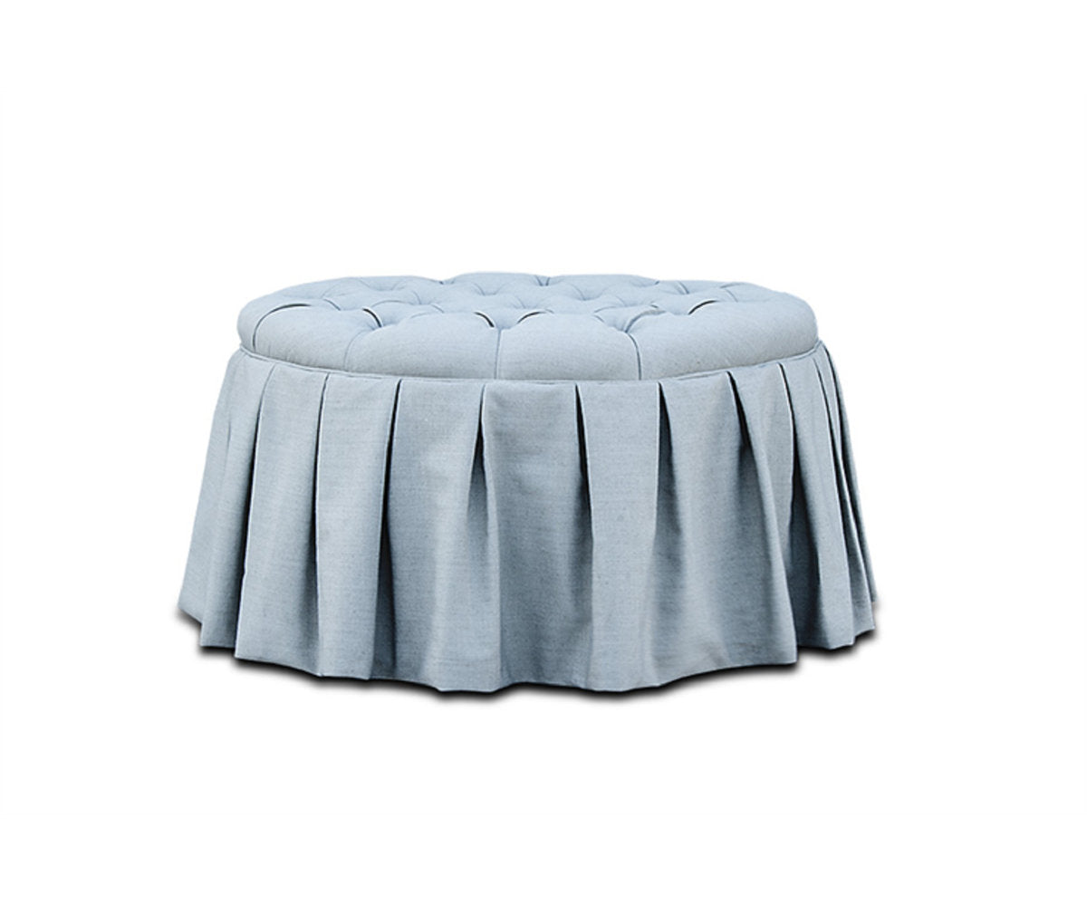 Julia Round Ottoman