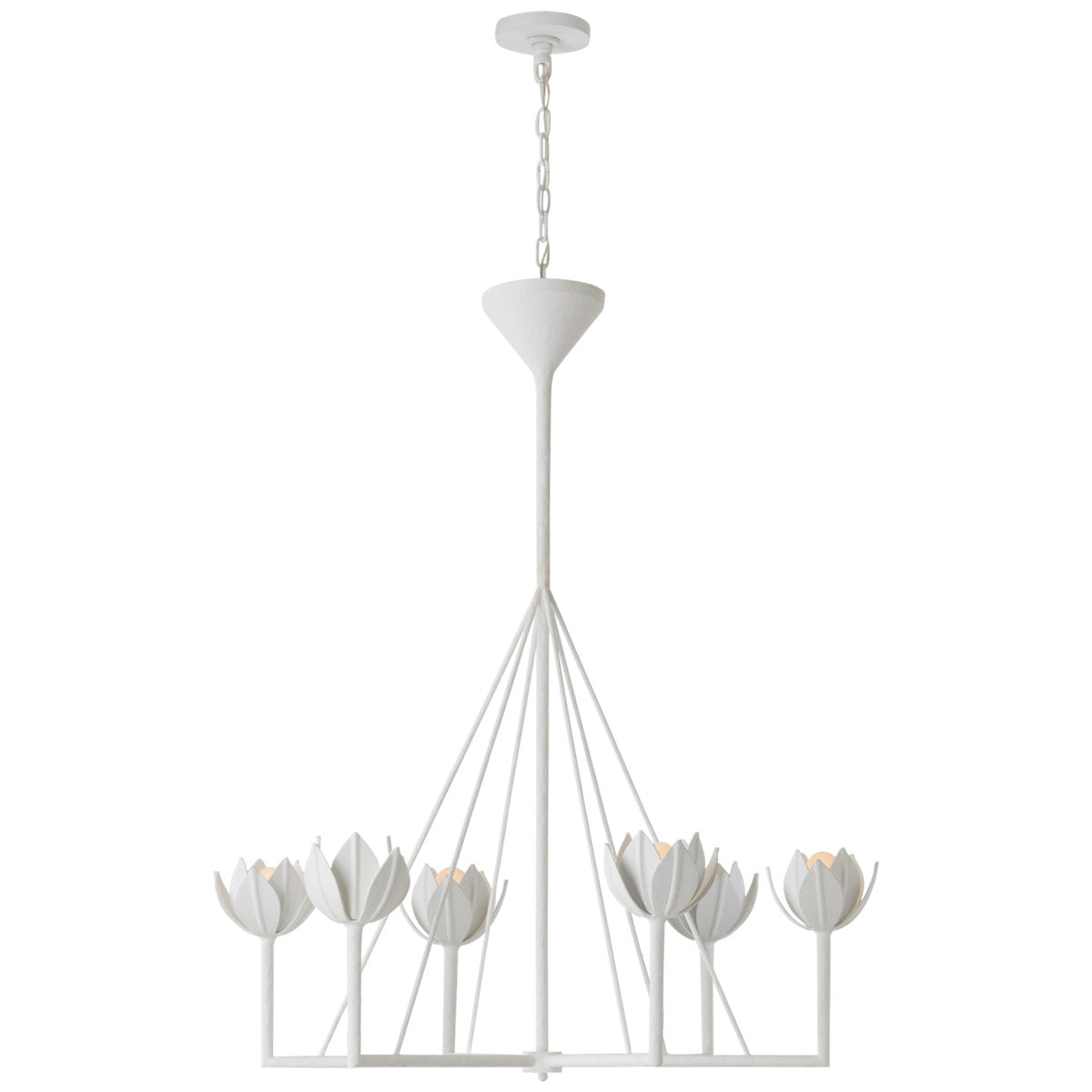 Julie Neill Alberto Large Single Tier Chandelier