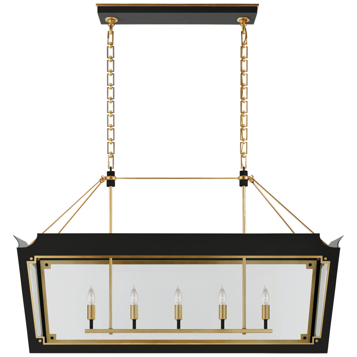 Julie Neill Caddo Medium Linear Lantern