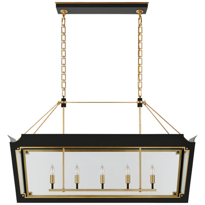 Julie Neill Caddo Medium Linear Lantern