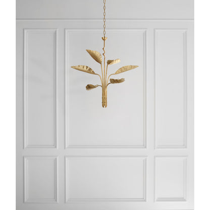 Julie Neill Dumaine Medium Pierced Leaf Chandelier