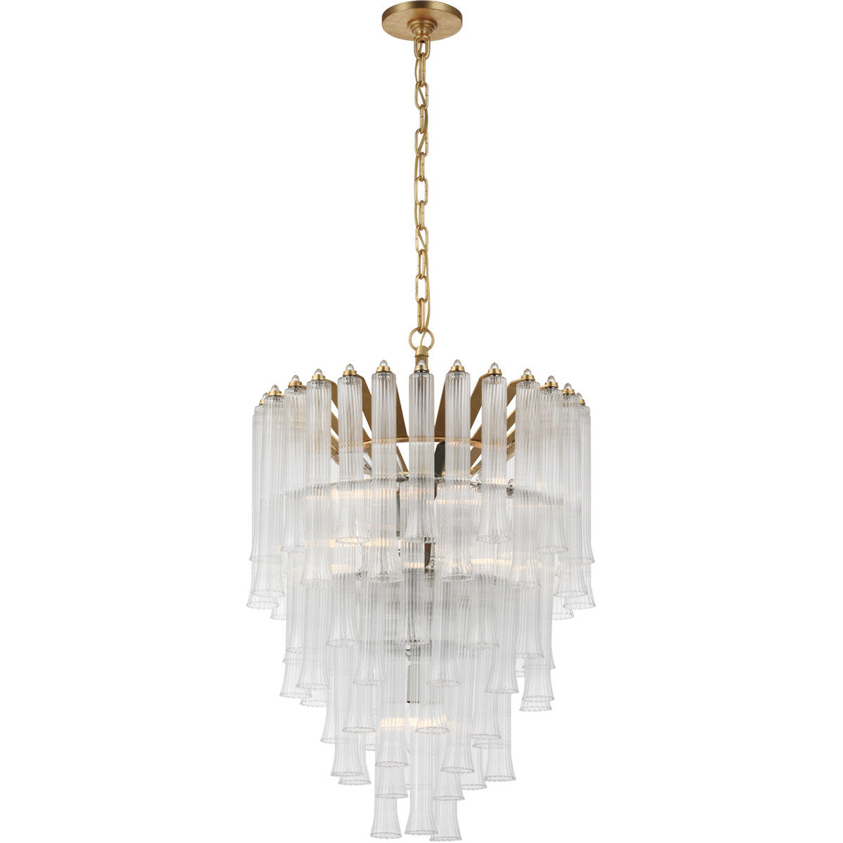 Julie Neill Lorelei Small Waterfall Chandelier