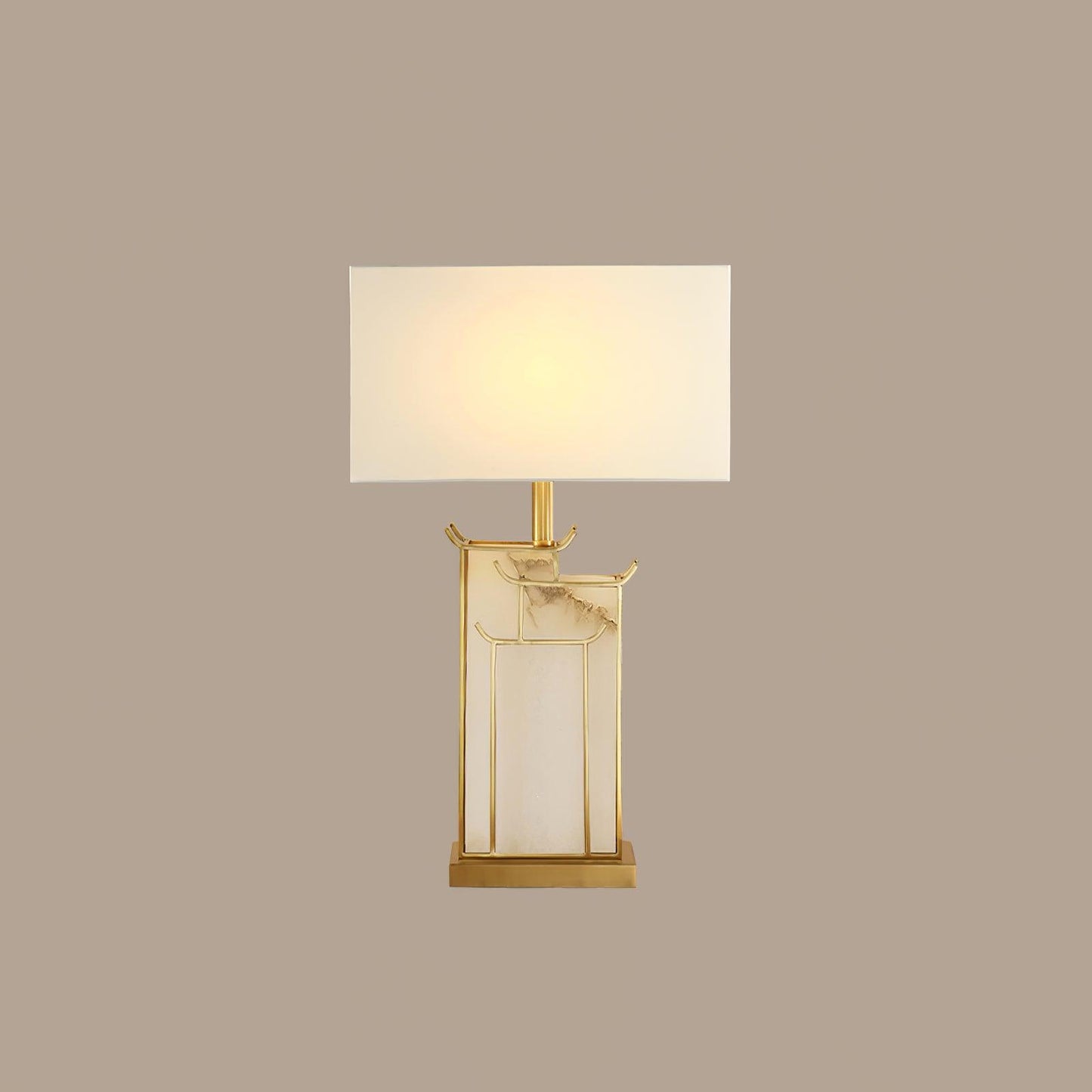 July Alabaster Table Lamp