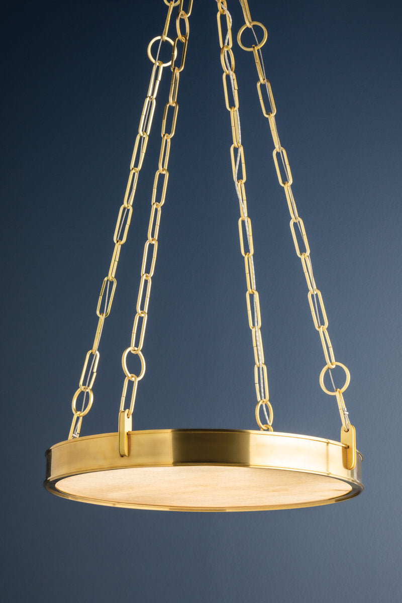 KIRBY 1 LIGHT CHANDELIER