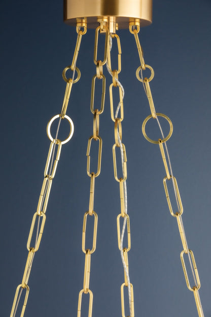 KIRBY 1 LIGHT CHANDELIER