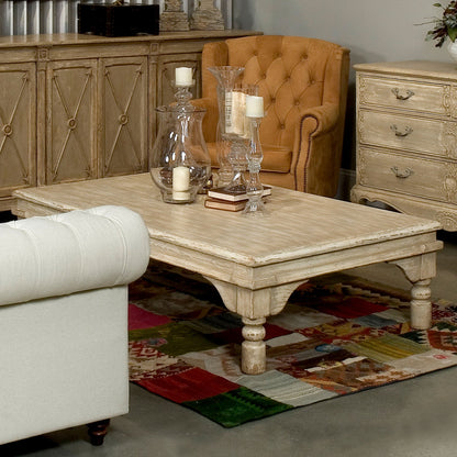 Kaffe Solid Wood Coffee Table