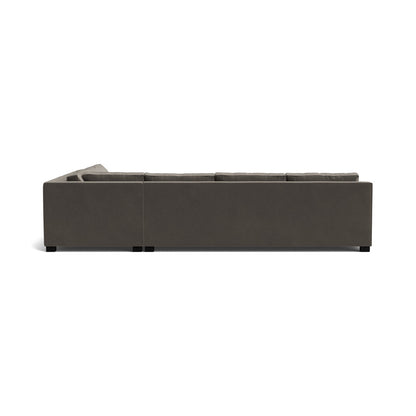 Keaton Slope Arm Without Nails Left Arm Sectional