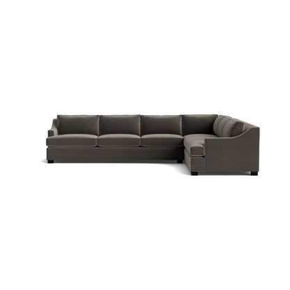 Keaton Slope Arm Without Nails Left Arm Sectional