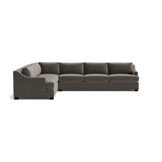 Keaton Slope Arm Without Nails Right Arm Sectional