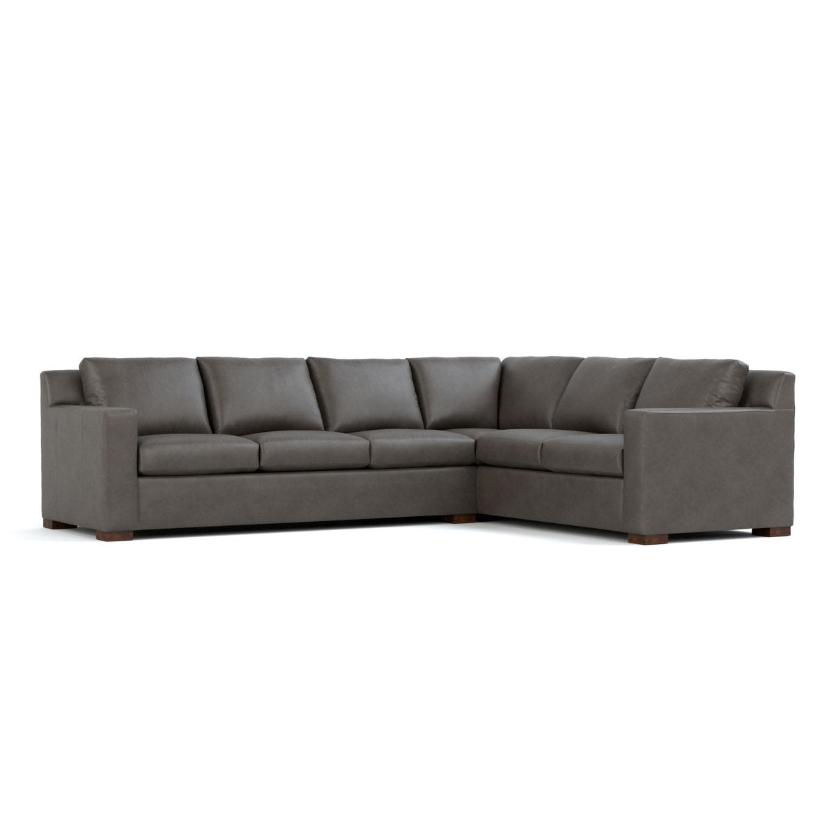 Keene Leather Sectional