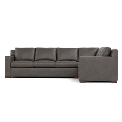 Keene Leather Sectional
