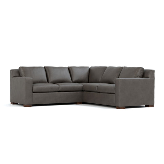 Keene Leather Sectional