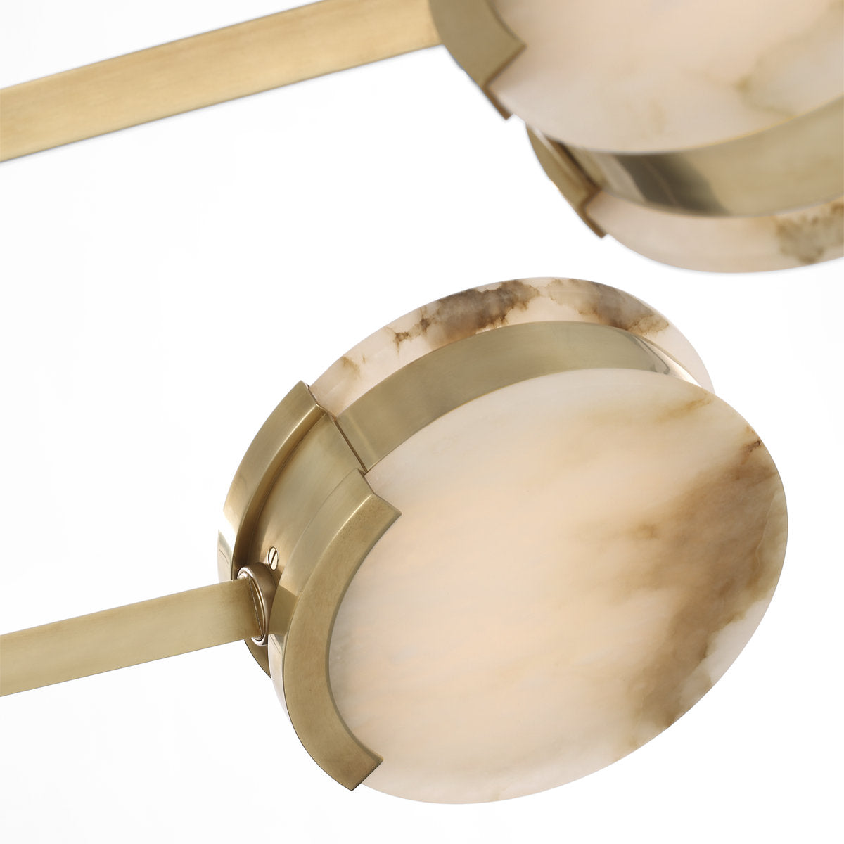 Kelly Wearstler Melange 48" Multi-Positional Chandelier with Alabaster